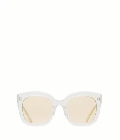 CHARLET Wayfarer Sunglasses -Fashion Clothing Store SS23 Sunglasses Charlet Clear 1