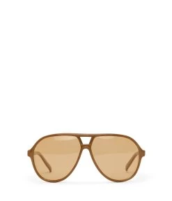 ELLIS Brown Aviator Sunglasses