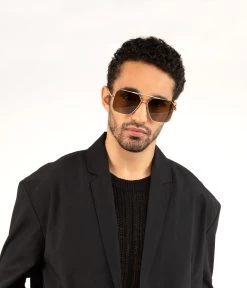 IZAN Aviator Sunglasses 19 IZAN Aviator Sunglasses -Fashion Clothing Store SS23 Sunglasses Izan silverolive 2 1