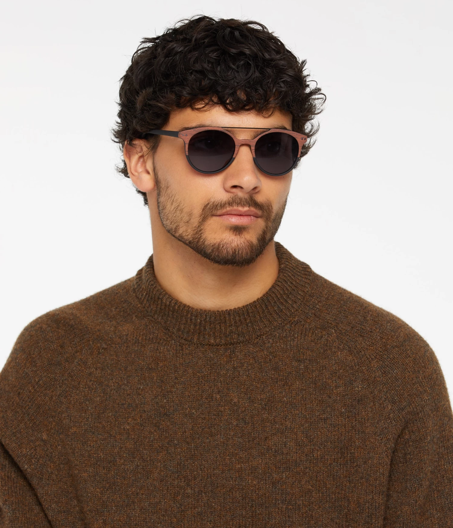 MOSS Brown Aviator Sunglasses 5 MOSS Brown Aviator Sunglasses - Image 3