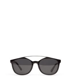 NESSON Black Aviator Sunglasses