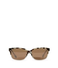 RUE Rectangle Sunglasses -Fashion Clothing Store SS23 Sunglasses Rue blackclearframe 1