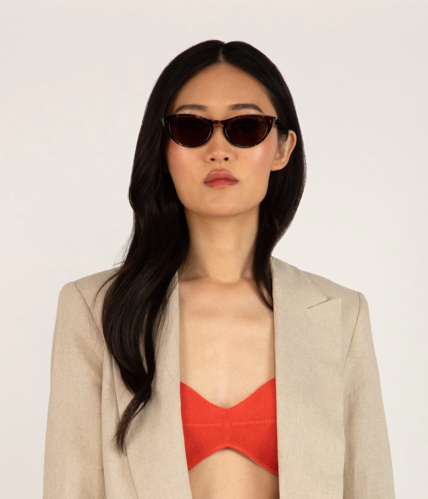 AMARA Brown Cat-Eye Sunglasses 4 AMARA Brown Cat-Eye Sunglasses - Image 2