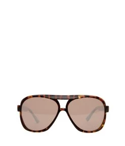 AVIATOR Brown Aviator Sunglasses