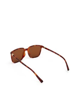 KIRA Square Sunglasses -Fashion Clothing Store SS23 Sunglasses kira brownprint 5