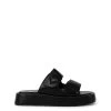 EMIE Women's Vegan Platform Sandals -Fashion Clothing Store SS23 shoes Emie Black 1