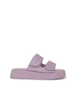 EMIE Women's Vegan Platform Sandals -Fashion Clothing Store SS23 shoes Emie lilac 1
