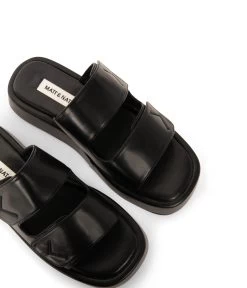 EMIE Women's Vegan Platform Sandals -Fashion Clothing Store SS23 shoes emie black 6 1