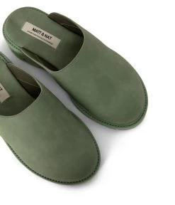 KIRA Women's Vegan Slip On Mules -Fashion Clothing Store SS23 shoes kira basil 6