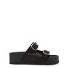OLAYA Women's Vegan Sandals With Double Straps -Fashion Clothing Store SS23 shoes olaya black 1