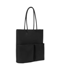 BERTA Vegan Tote Bag - Sol -Fashion Clothing Store SS24 Sol Berta black 3