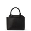 ATHENA Small Vegan Satchel - Sol 1 ATHENA Small Vegan Satchel - Sol -Fashion Clothing Store SS24 Sol athena black 1