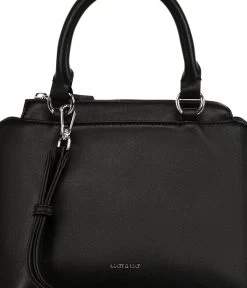 ATHENA Small Vegan Satchel - Sol -Fashion Clothing Store SS24 Sol athena black 6