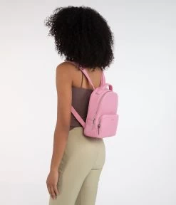 CAROSM Small Vegan Backpack - Sol -Fashion Clothing Store SS24 Sol carosm black 2 2