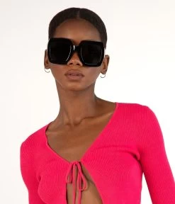 AVILA Square Sunglasses 13 AVILA Square Sunglasses -Fashion Clothing Store SS24 Sunglasses avila black 2 1