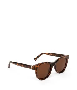JAZI-2 Recycled Round Sunglasses -Fashion Clothing Store SS24 Sunglasses jazi2 brownprint 3