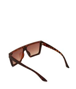 LYN Brown Square Sunglasses -Fashion Clothing Store SS24 Sunglasses lyn brown 5