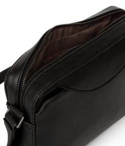 BRIDGE Vegan Crossbody Bag - Vintage 25 BRIDGE Vegan Crossbody Bag - Vintage -Fashion Clothing Store SS24 Vintage bridge black 4