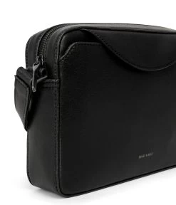 BRIDGE Vegan Crossbody Bag - Vintage 27 BRIDGE Vegan Crossbody Bag - Vintage -Fashion Clothing Store SS24 Vintage bridge black 6