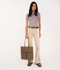 BERTA Vegan Tote Bag - Sol -Fashion Clothing Store SS24 sol Berta black 2 1