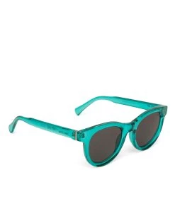 JAZI-2 Recycled Round Sunglasses -Fashion Clothing Store SS24 sunglasses jazi2 teal 3