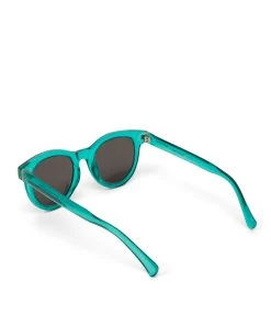 JAZI-2 Recycled Round Sunglasses -Fashion Clothing Store SS24 sunglasses jazi2 teal 5
