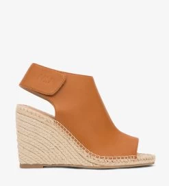 ACACIA Vegan Wedge Heels -Fashion Clothing Store ss18 flair acacia chili 1