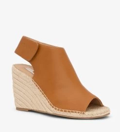 ACACIA Vegan Wedge Heels -Fashion Clothing Store ss18 flair acacia chili 3
