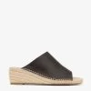 ALOE Vegan Low Heel Wedge Shoes -Fashion Clothing Store ss18 flair aloe black 1