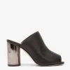 LEONE Vegan High Heel Mules 1 LEONE Vegan High Heel Mules -Fashion Clothing Store ss18 klass leone black 1
