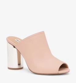 LEONE Vegan High Heel Mules -Fashion Clothing Store ss18 klass leone blossom 3