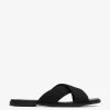 EMILIA Women's Vegan Slip On Sandals -Fashion Clothing Store ss19 shoes emilia black 1